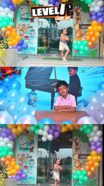 Level Up Gaming Zone — reel cover